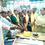 भावभीनी विदाई समारोह का आयोजन, मिथिला की परंपरा के साथ कर्मियों का हुआ सम्मान